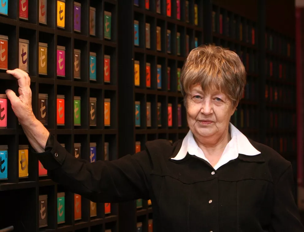 Marie Kyselková ve stáří.