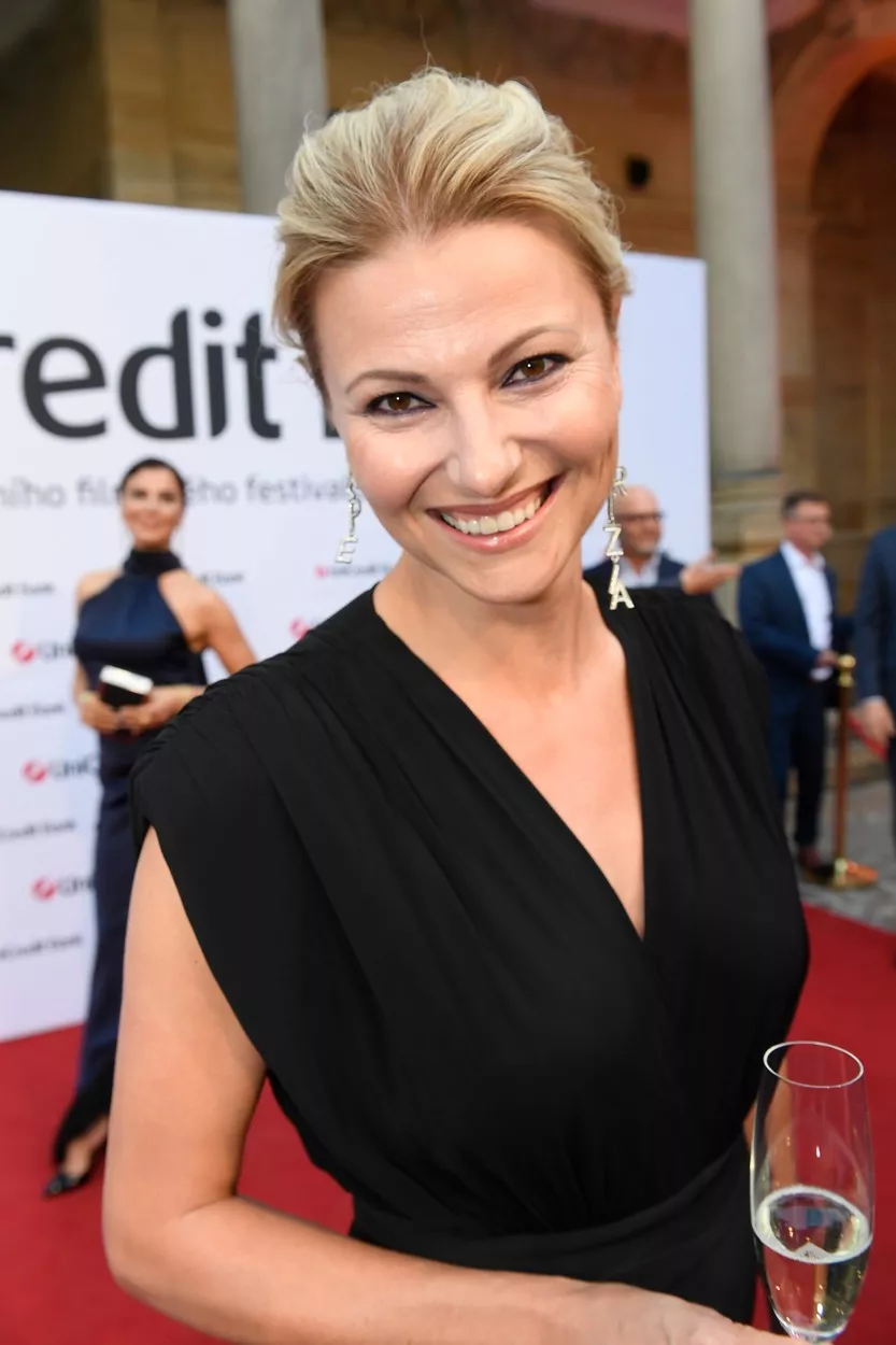 Jitka Kocurová ve Varech. 