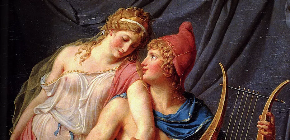 Helena a její milenec Paris. 