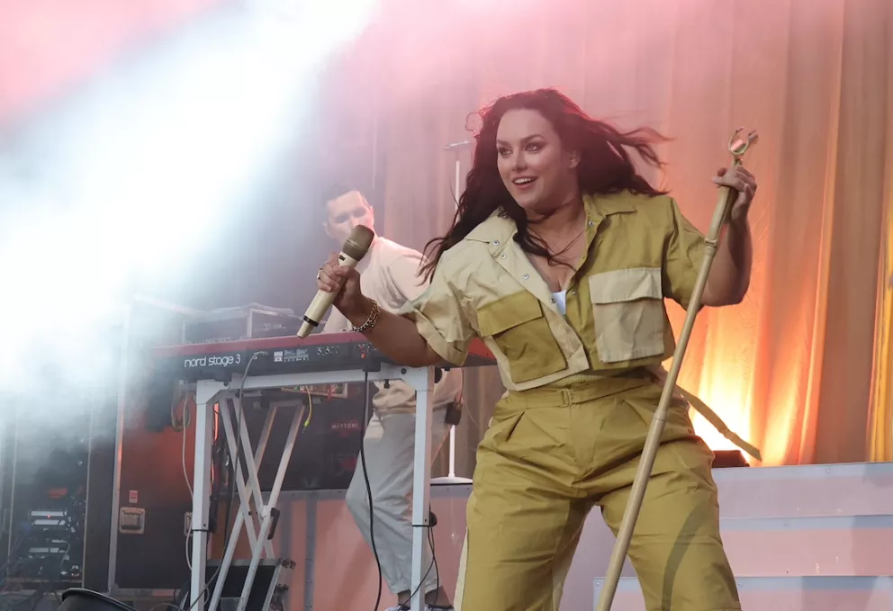 Ewa Farna vystoupila na festivalu.