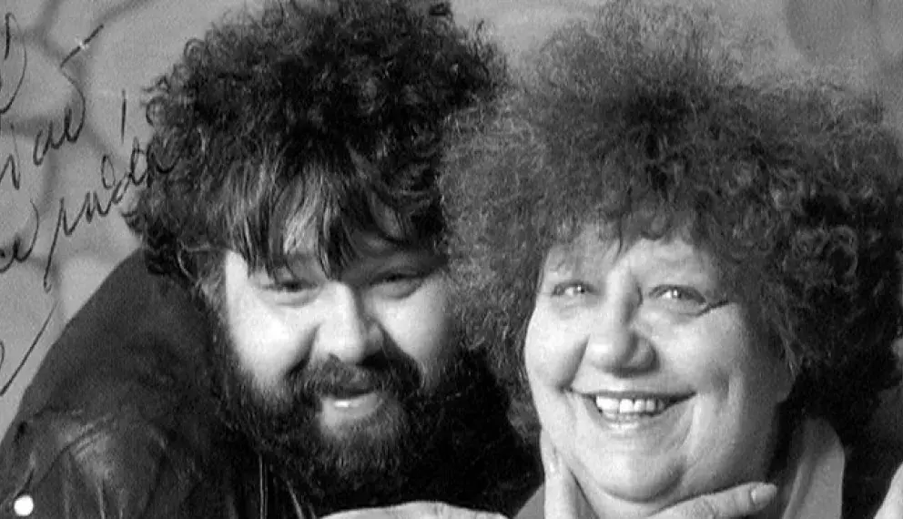 Helena se synem Jiřím