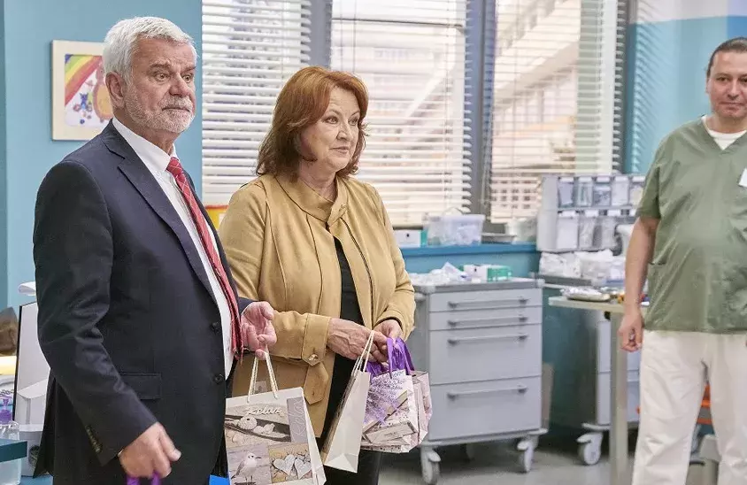 V Ordinaci v růžové zahradě začala láska Petra a Zlaty.