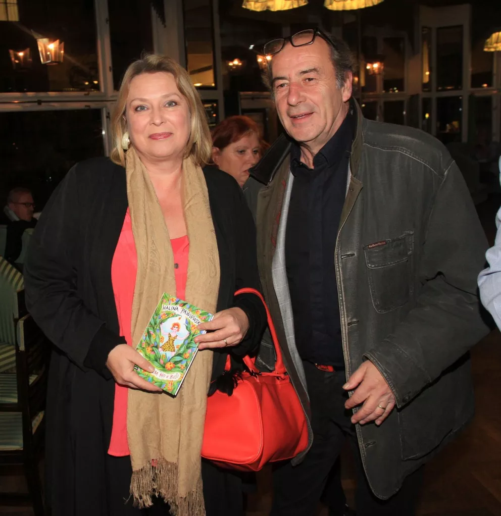 Lojdová s manželem.