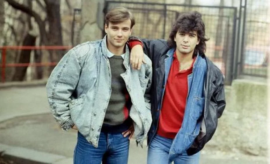 Lukáš Vaculík a Sagvan Tofi v osmdesátkách.