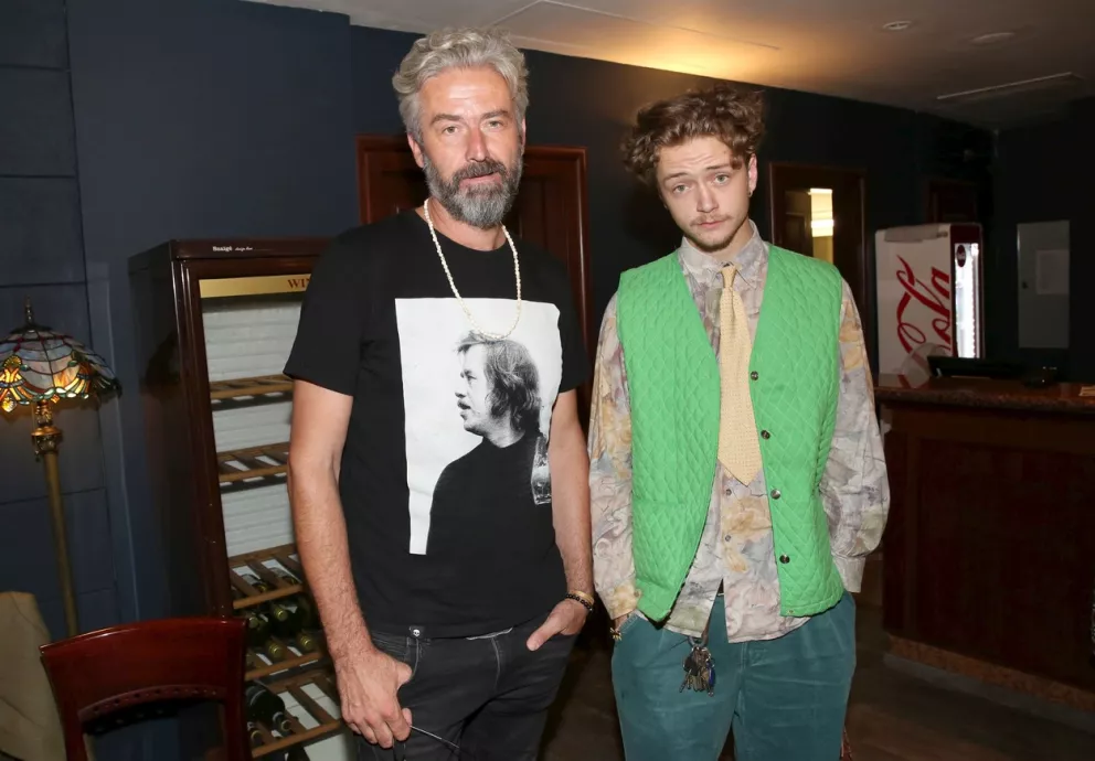 Roman Zach se synem Prokopem