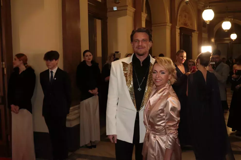 Vojta Dyk a Tatiana Dyková