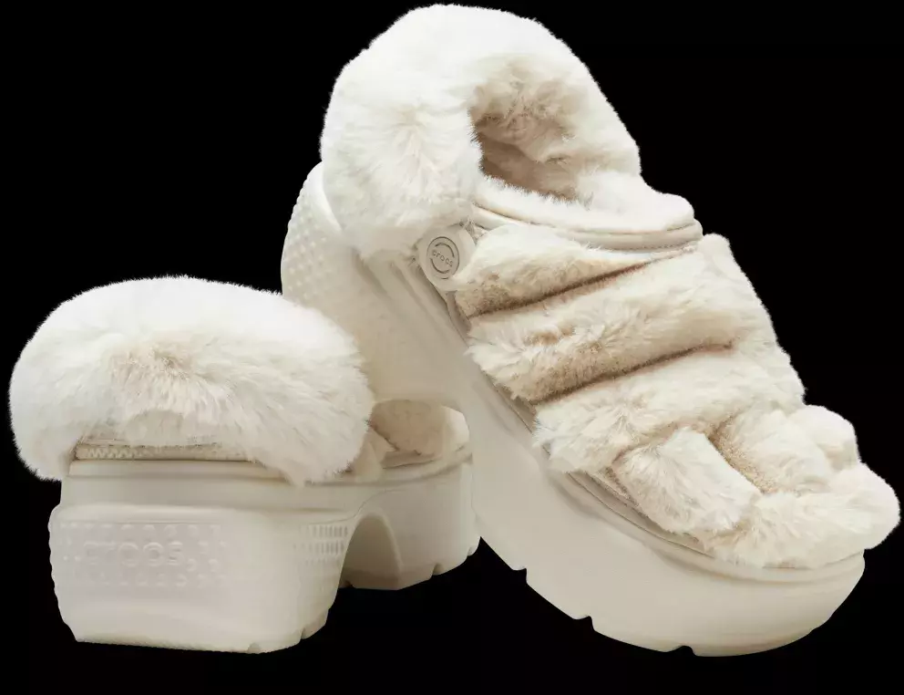 Zatepléné nazouváky na vysoké platformě