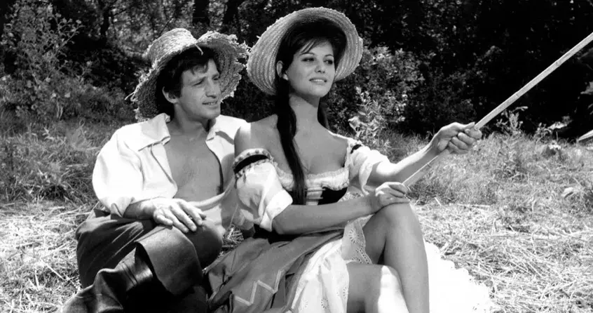 Claudia Cardinale a J. P. Belmondo