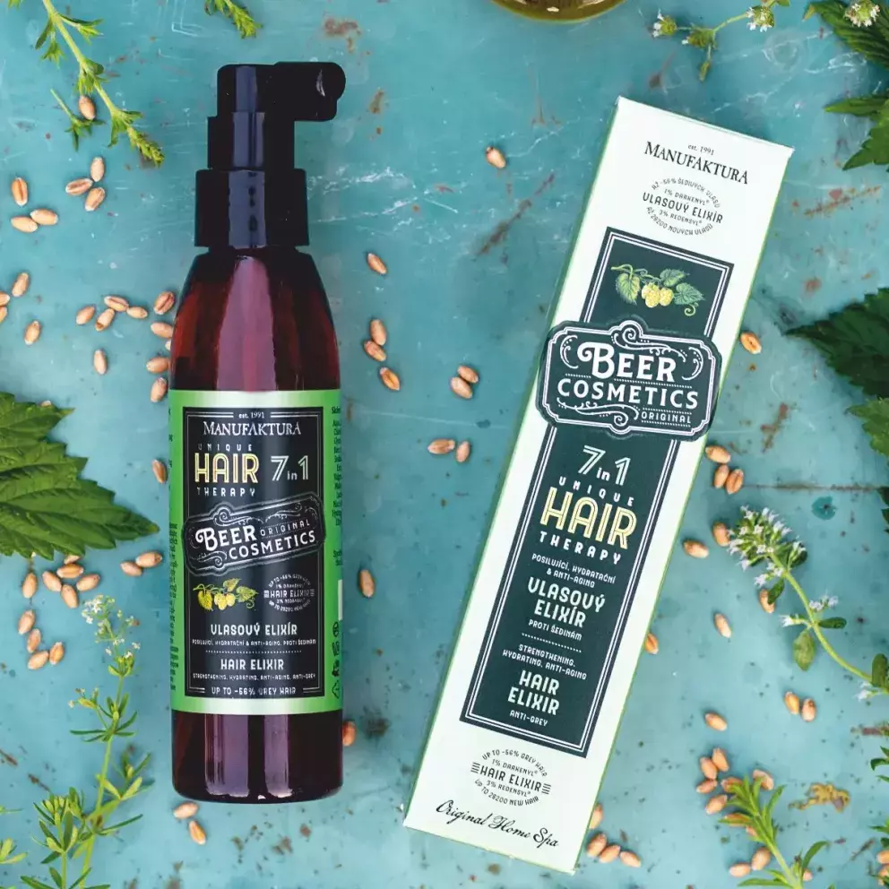 Aktivační sérum proti vypadávání vlasů Pivní kosmetika