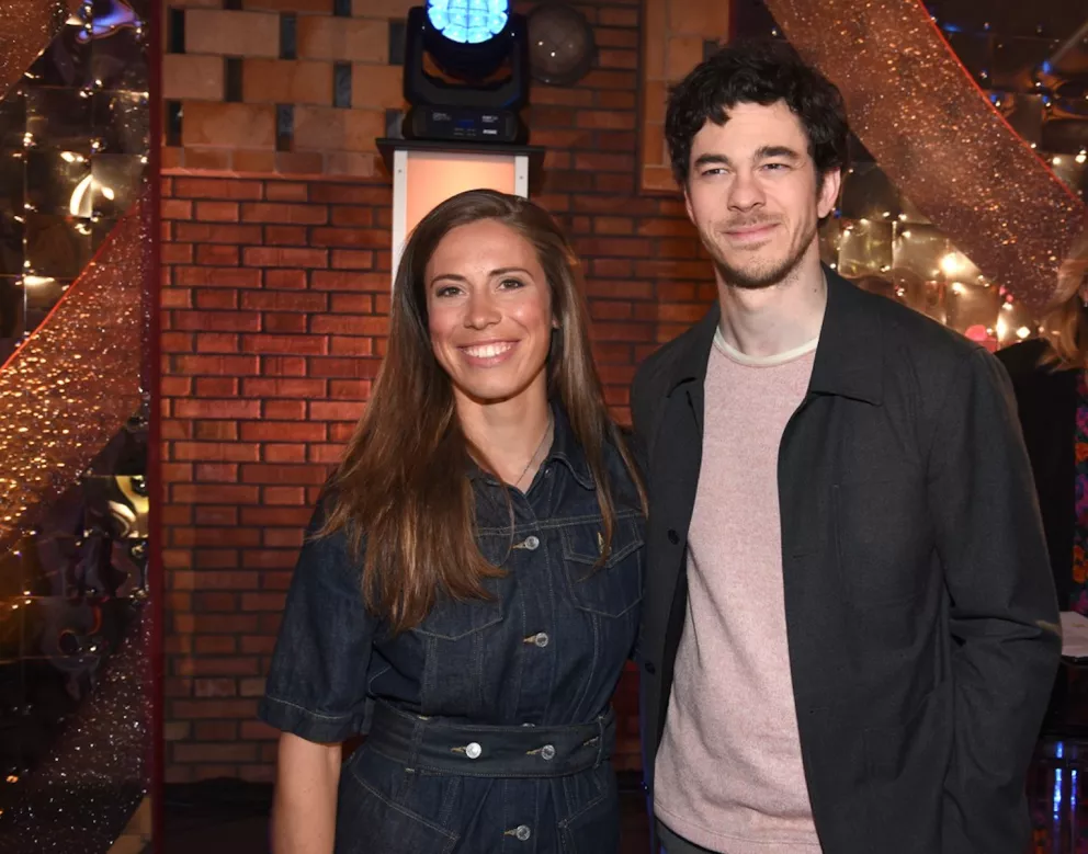 Eva Adamczyková s Markem Adamczykem