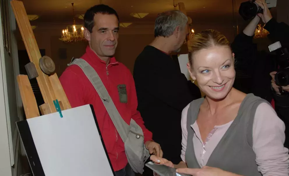 Vilma Cibulková a Miroslav Etzler