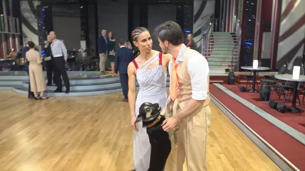 Eva Adamczyková s manželem Markem