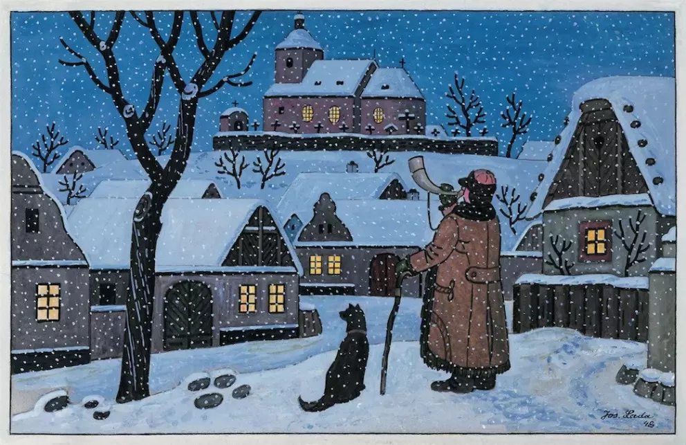 Ilustrace Josefa Lady