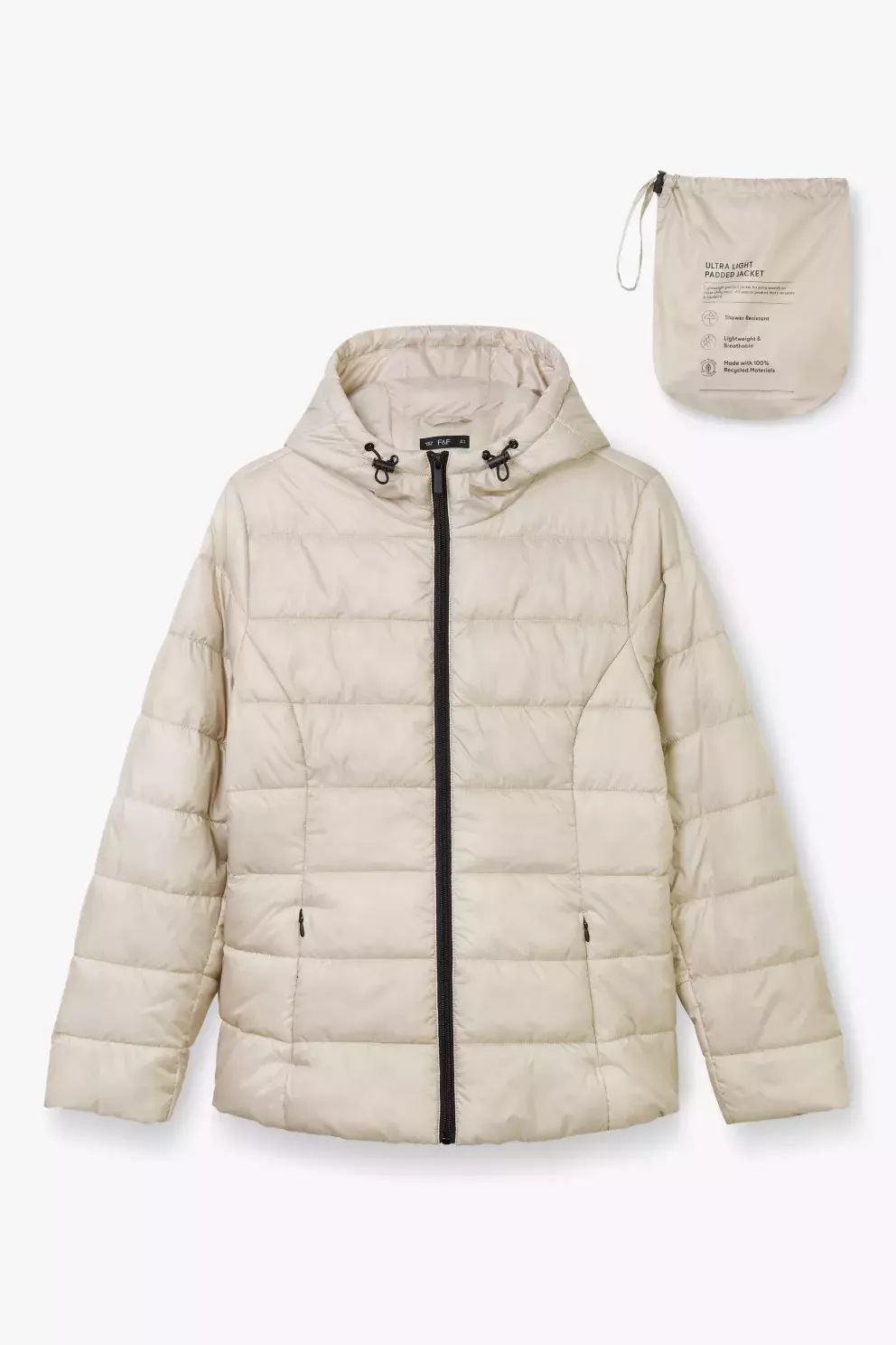 Prošívaná nepromokavá bunda