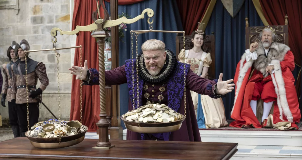 David Novotný v pohádce Klíč svatého Petra