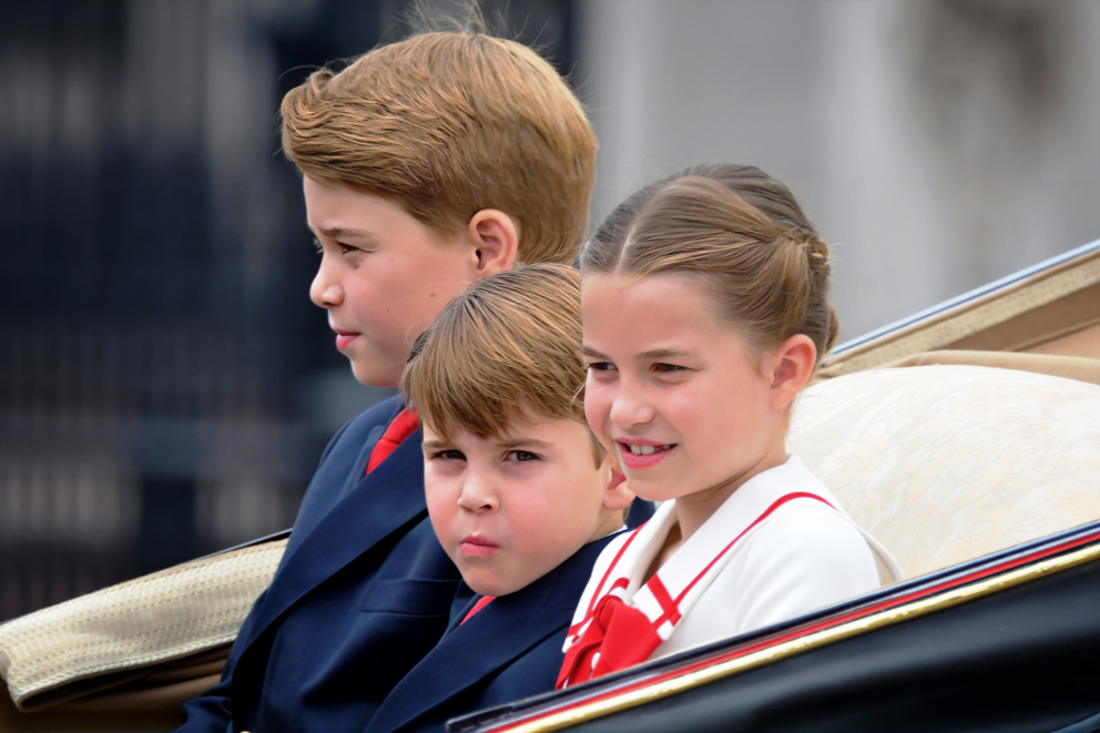 Princové George, Louis a princezna Charlotte