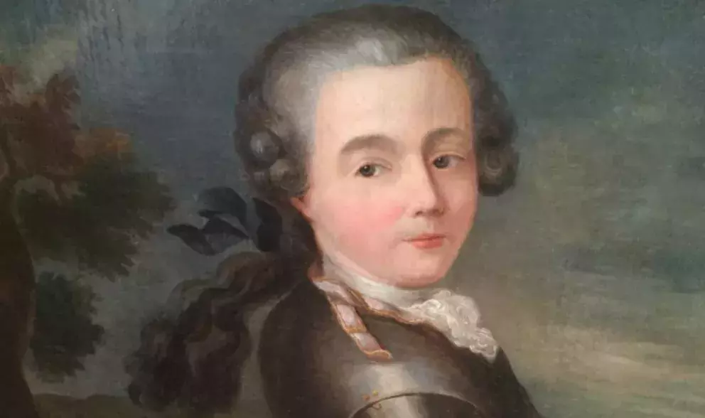 Charles d'Éon za mlada