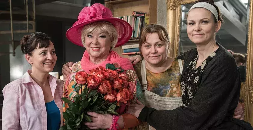 Alena Vránová s kolegyněmi