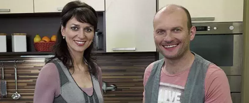 Adéla s bratrem Daliborem