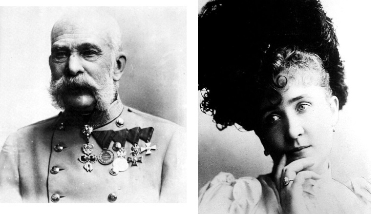 František Josef a Kateřina Schrattová
