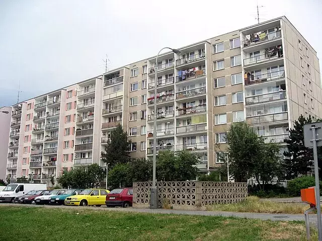 Sídliště s panelovými domy