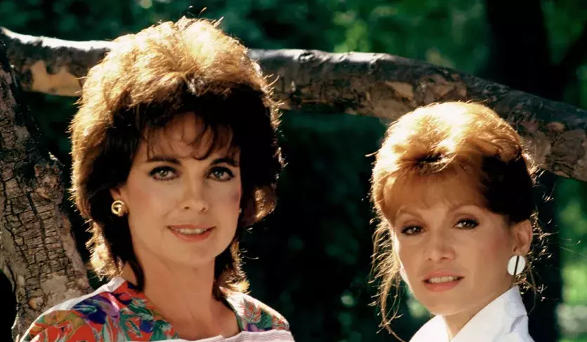 Victoria Principal a Linda Gray