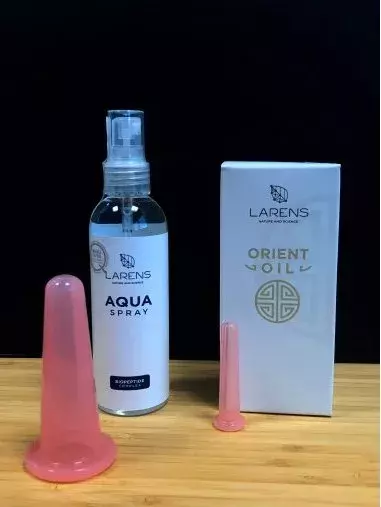 Masážní set na baňkování obličeje