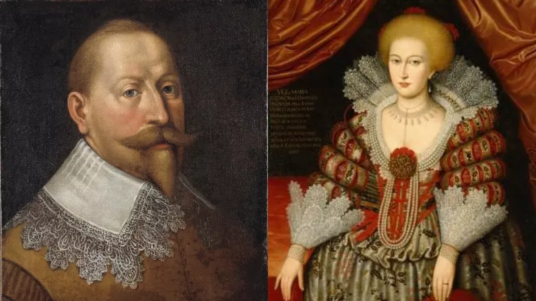 Marie Eleonora Braniborská s manželem