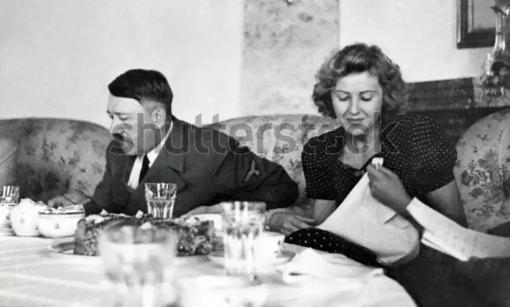 Adolf Hitler a Eva Braun