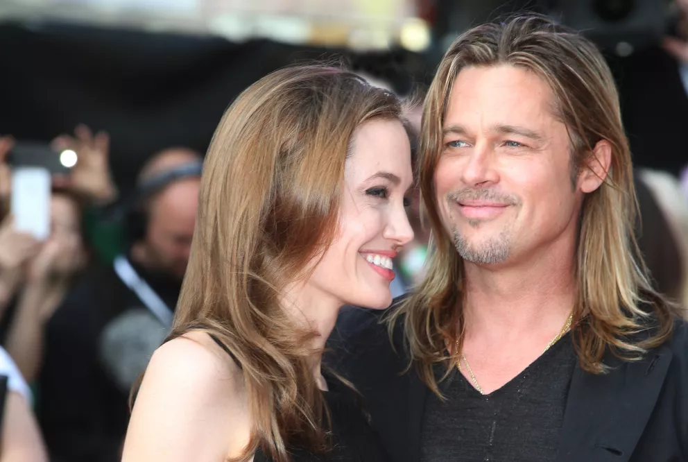 Brad Pitt a Angelina Jolie