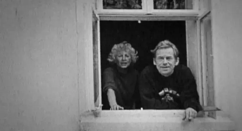 Olga Havlová a Václav Havel
