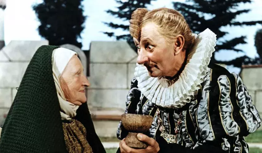 Terezie Brzková a Vlasta Burian