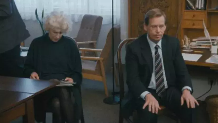 Olga Havlová a Václav Havel