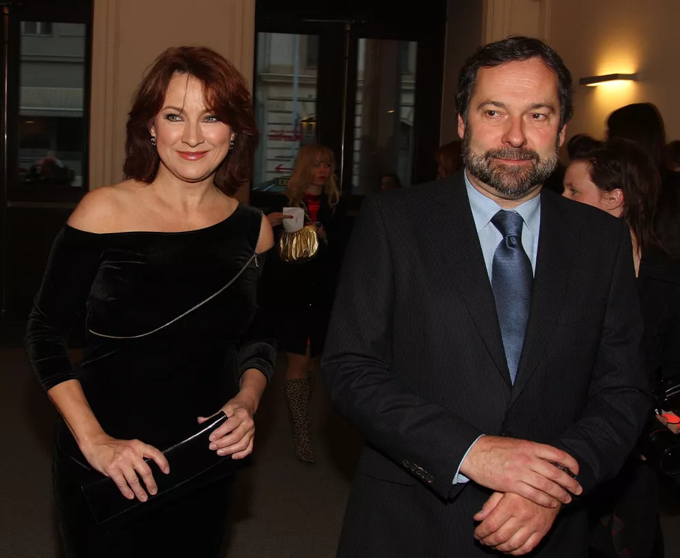 Zlata Adamovská a Radek John