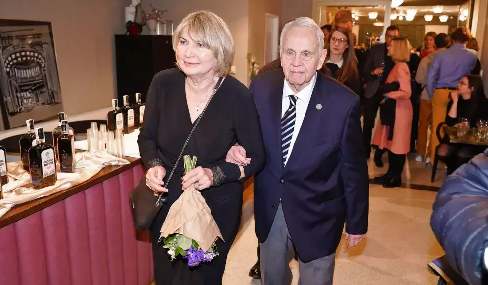 Eliška Balzerová s manželem