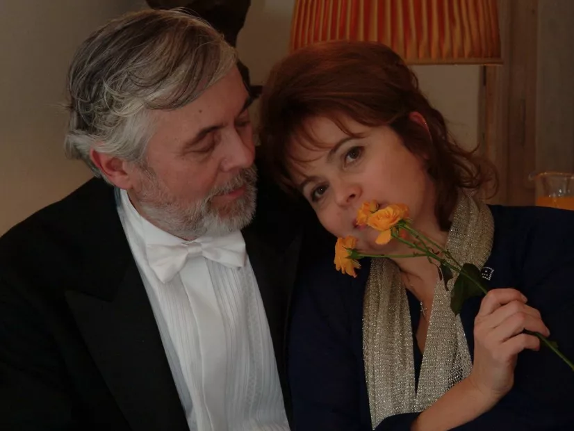 Libuše Šafránková a Josef Abrhám