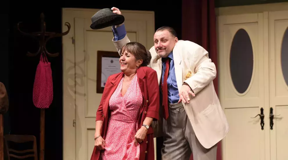 Radek Holub a Bára Hrzánová