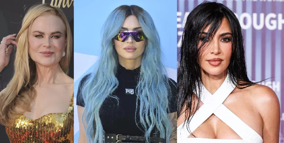 Nicole Kidman, Megan Fox a Kim Kardashian