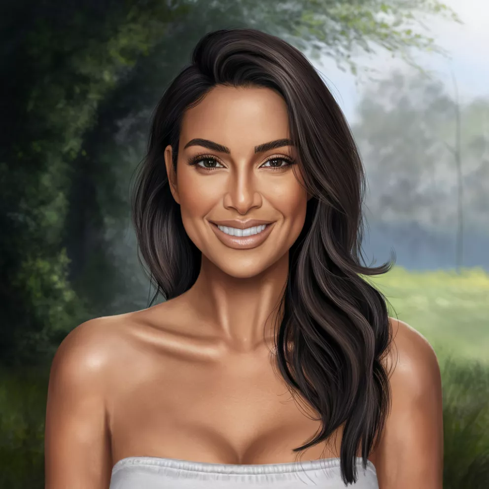 Kim Kardashian očima umělé inteligence