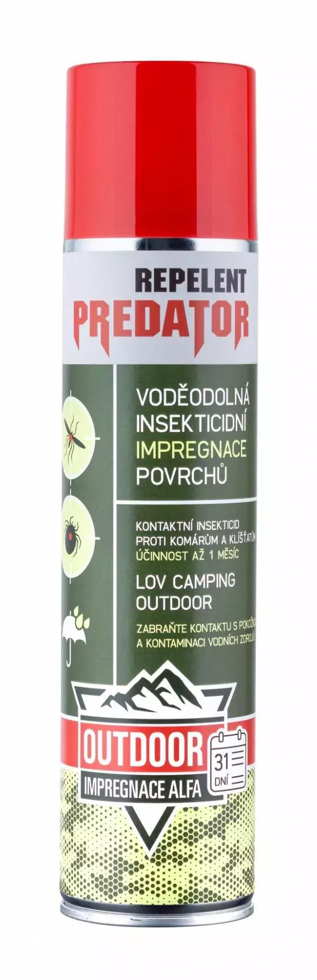 Kontaktní voděodolný sprej Outdoor