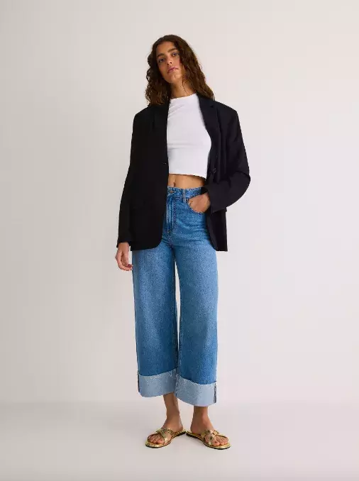 Široké džíny, Reserved, 799 Kč