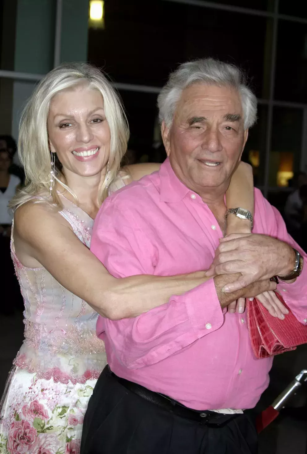 Druhá manželka Shera Danese se o Petera Falka starala až do jeho posledních dní.