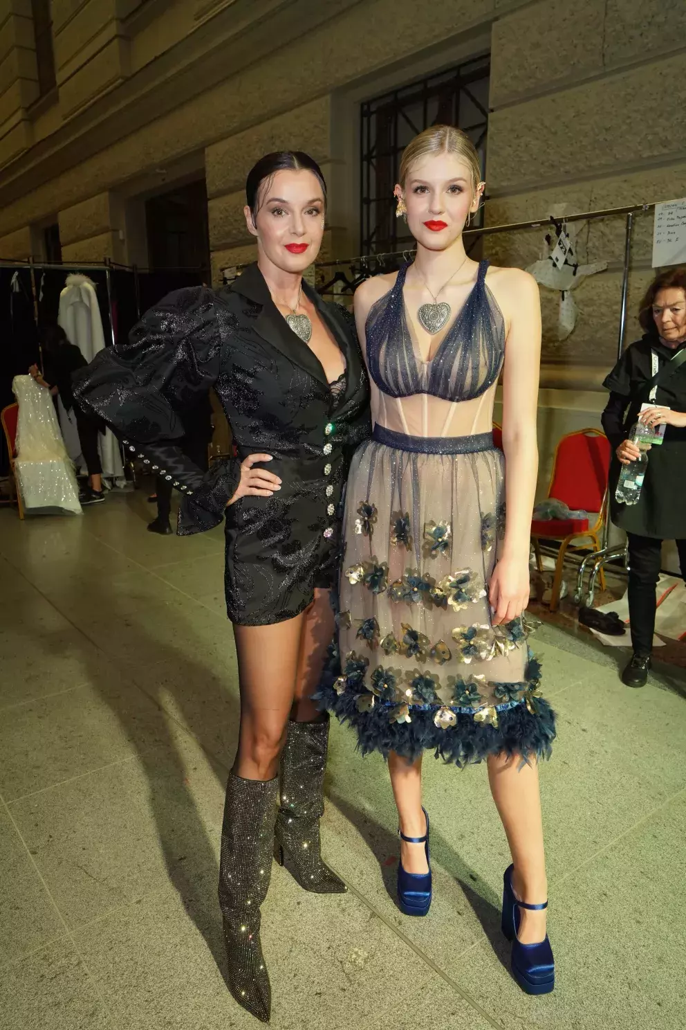 Iva Kubelková s dcerou