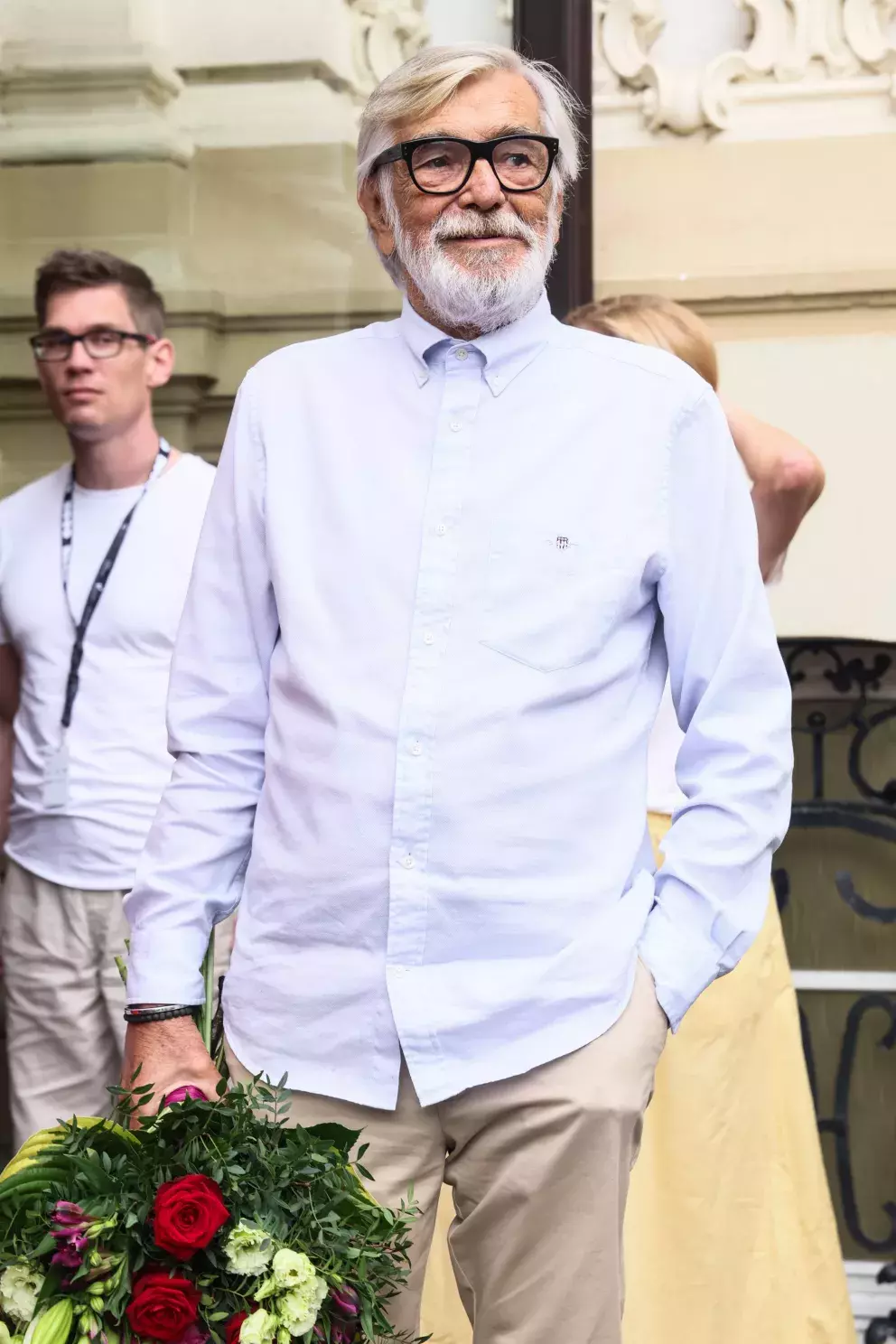 Foto 2 k článku KVIFF 2024: První světová hvězda dorazila do Varů. Herec z Pána prstenů ukázal i přítelkyni