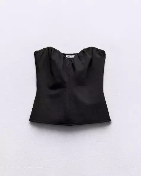 Bandeau top, Zara, 599 Kč