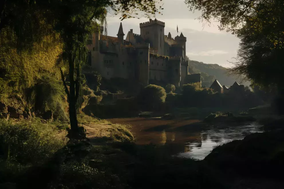 Středověké hrady neměly odpad a splašky z hradu většinou padaly do hradního příkopu