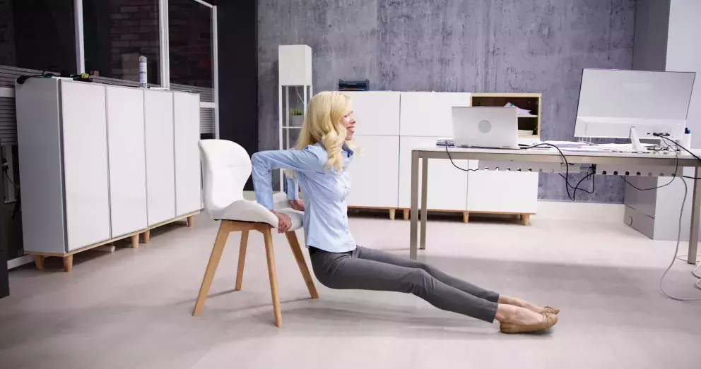 Cvik tricepsový dip