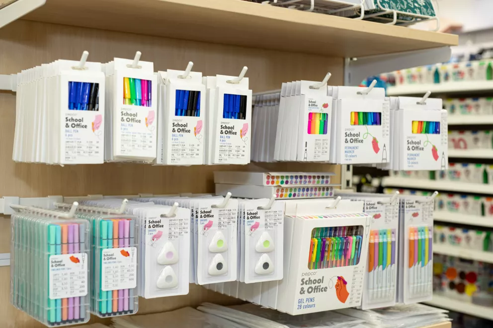 Školní pomůcky pro děti v Pepcu