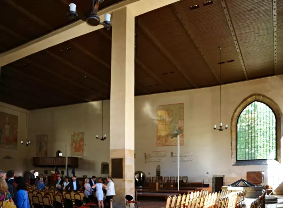 Interiér této slavné kaple