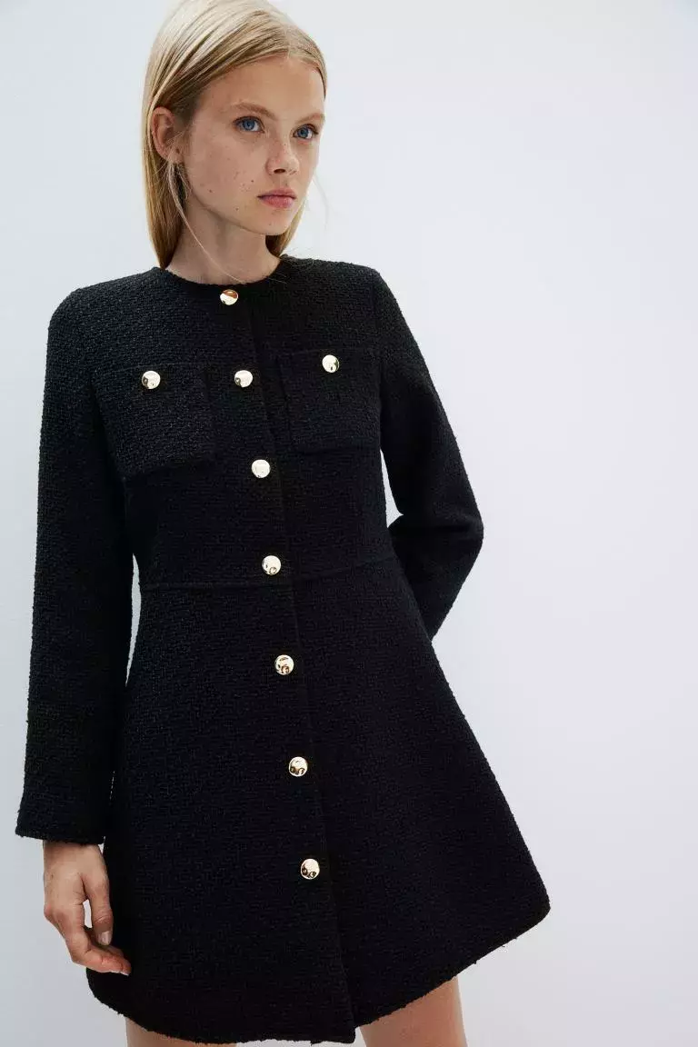 Šaty z buklé, H&M, 1 459 Kč